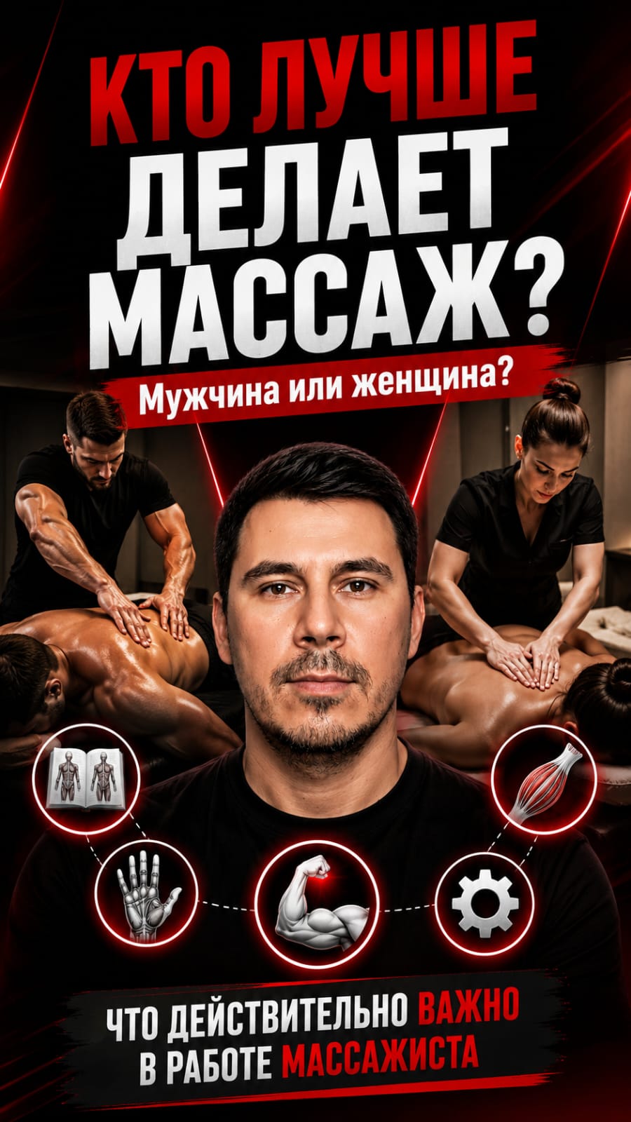 Мужчина или женщина массажист и роль физической подготовки
